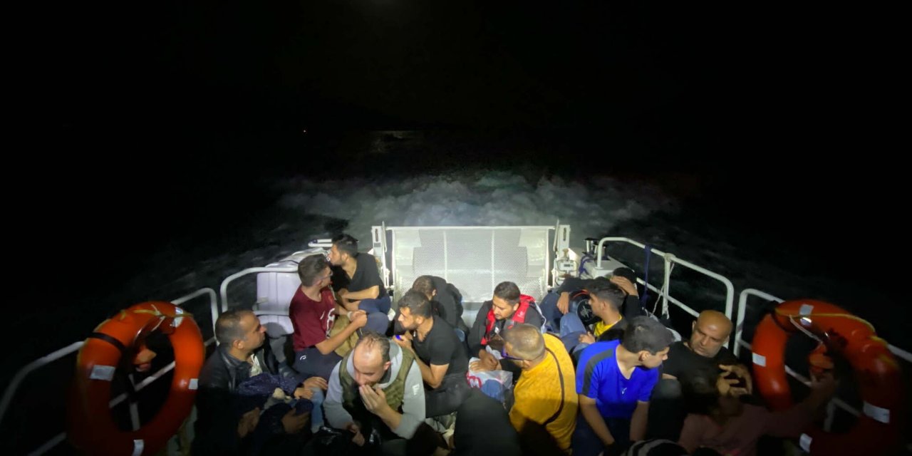 Bodrum’da 60 Kaçak Göçmen Yakalandı