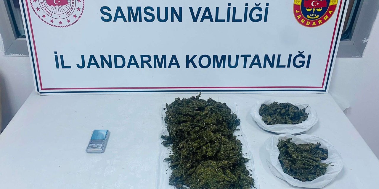Samsun’da 1 Kilo 230 Gram Kubar Esrar Ele Geçirildi; 1 Gözaltı
