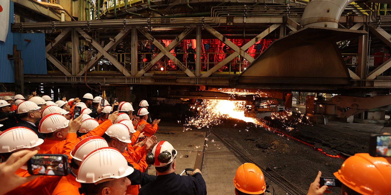 Erdemir’in Yeni Yatırımı Zübeyde’de İlk Üretim Gerçekleşti