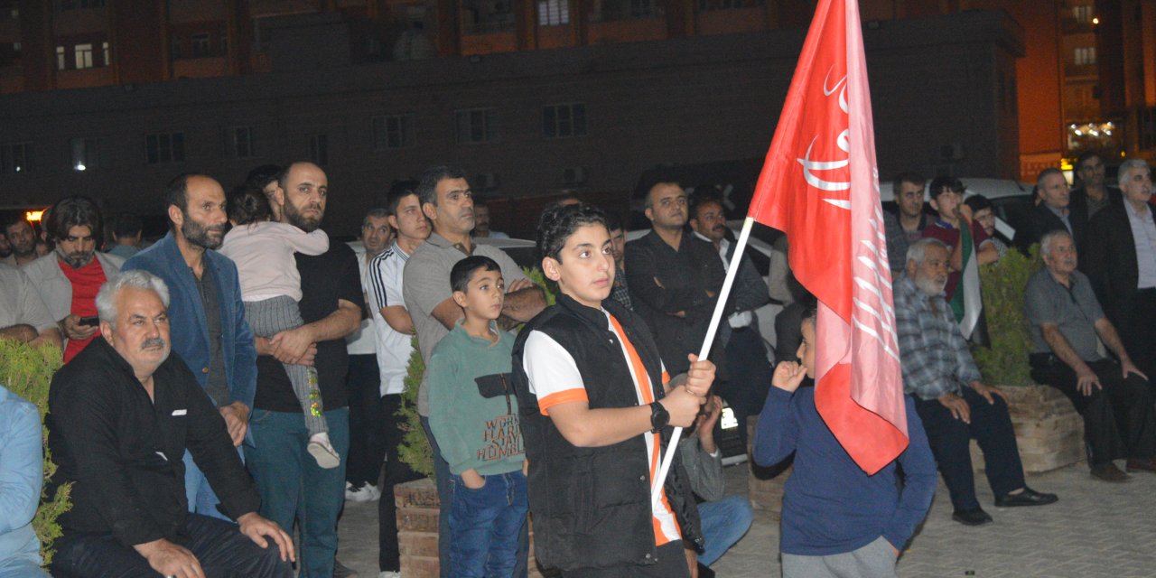 Mardin’de İsrail Protestosu