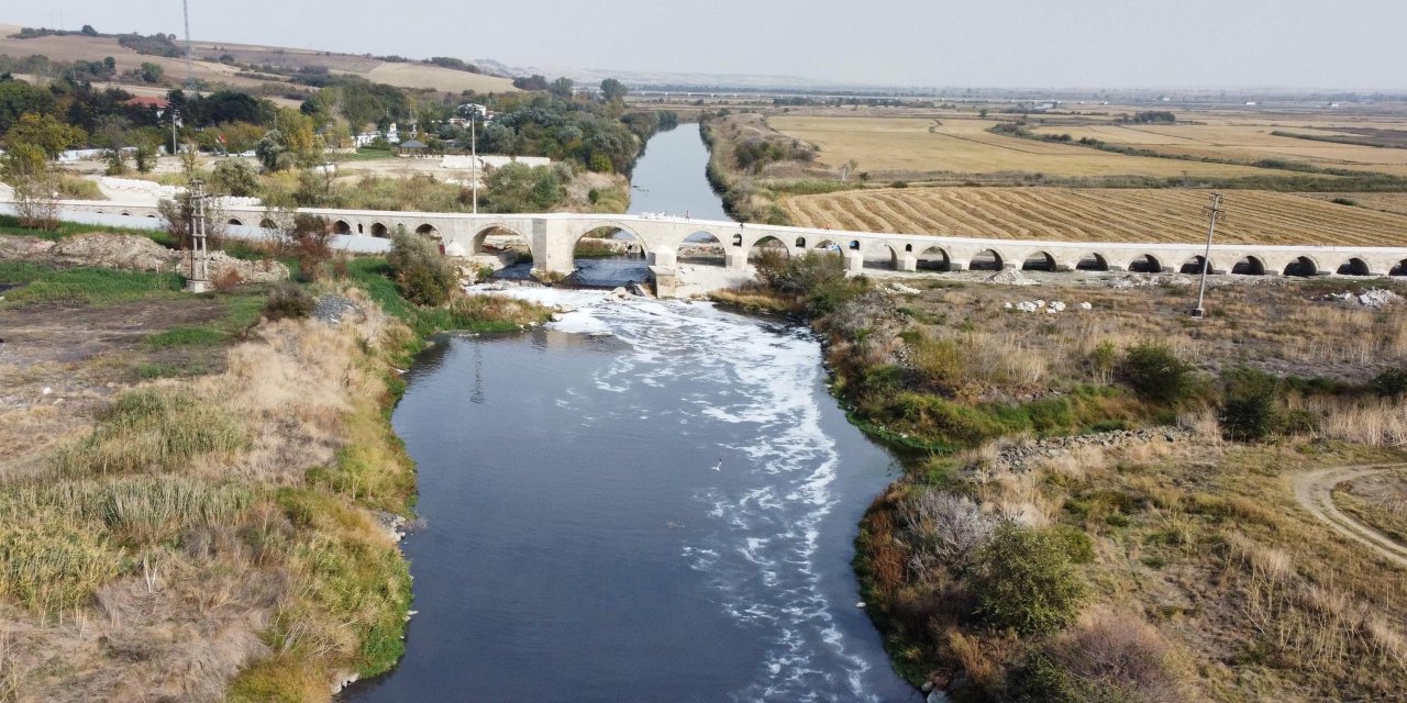 Ergene Nehri'nin Kirliliği 4'üncü Dereceye Çıktı