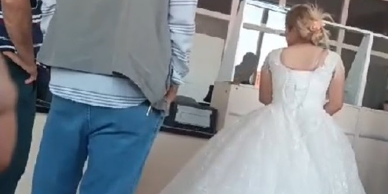 Üzerine Kayıtlı Olan Ağabeyinin Otomobilinin Satışı İçin Gelinliğiyle Notere Gitti