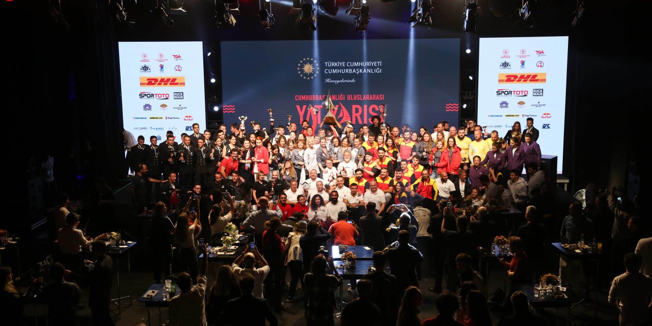 Cumhurbaşkanlığı 4.uluslararası Yat Yarışı'na Görkemli Kapanış