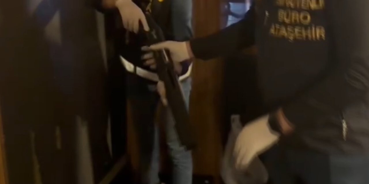 Ataşehir'de Uyuşturucu Ve Silah Ticareti Operasyonu