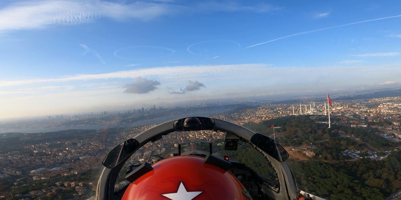 Türk Yıldızları'nın Kokpitinden 100. Yıl Gösterisi