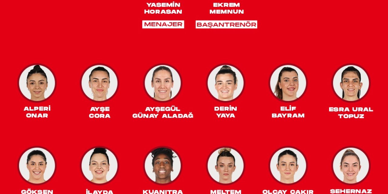 A Milli Kadın Basketbol Takımı'nın Aday Kadrosu Açıklandı
