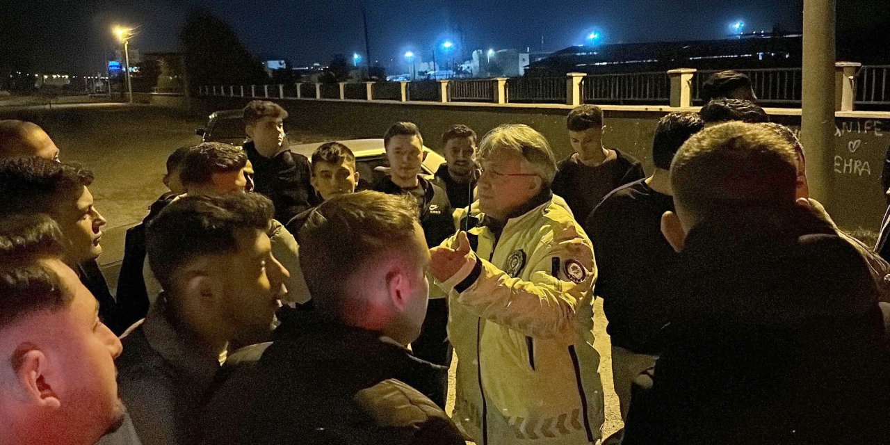 Polisten Yarışmak İsteyen Sürücülere: Sizden Ricam Kendinizi Düşünün