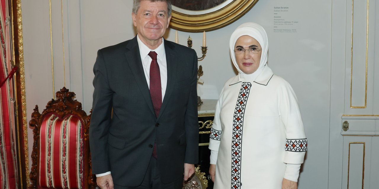 Emine Erdoğan, Bm Politikadan Sorumlu Genel Sekreter Yardımcısı Ryder'ı Kabul Etti