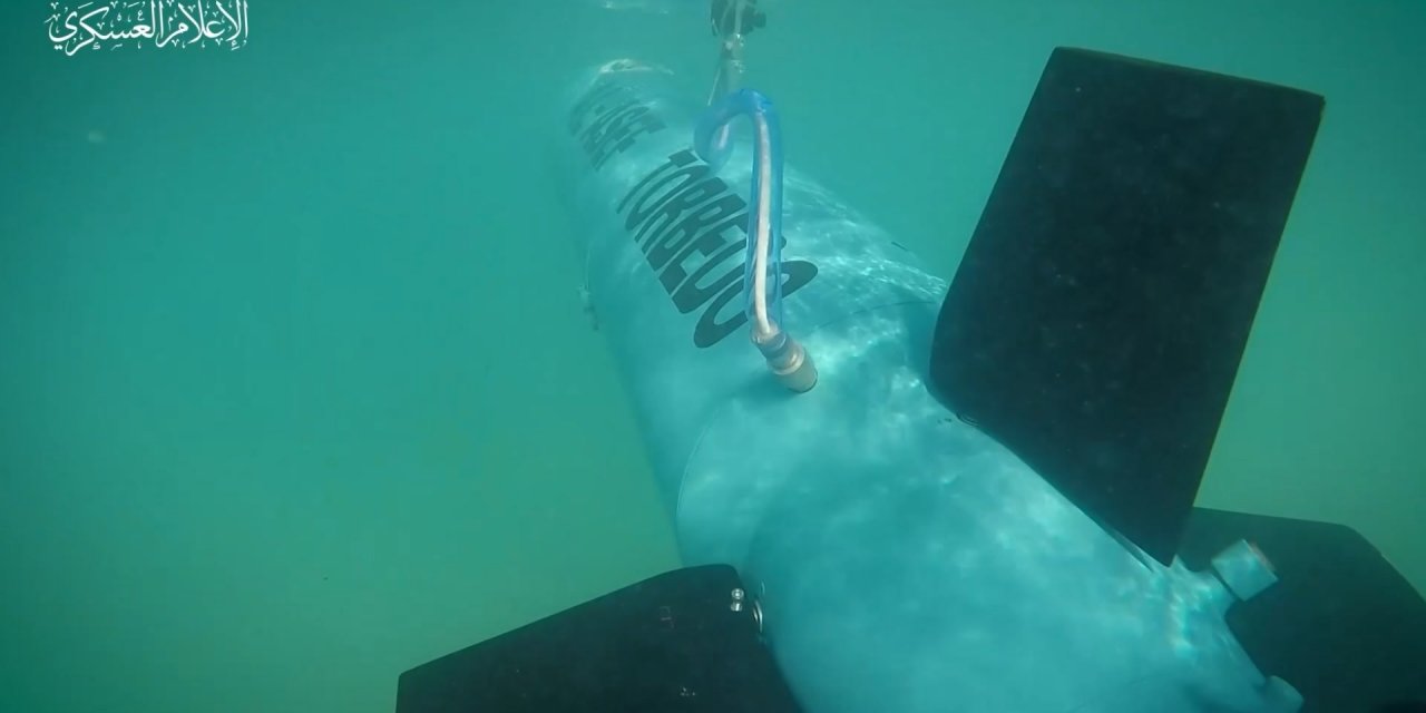 Hamas’ın Yerel Yapım Torpidosu El Asif'den Görüntüler