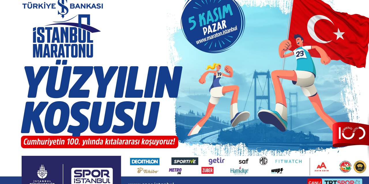 İstanbul Maratonu'nda 45 Bin Kişi Ter Dökecek