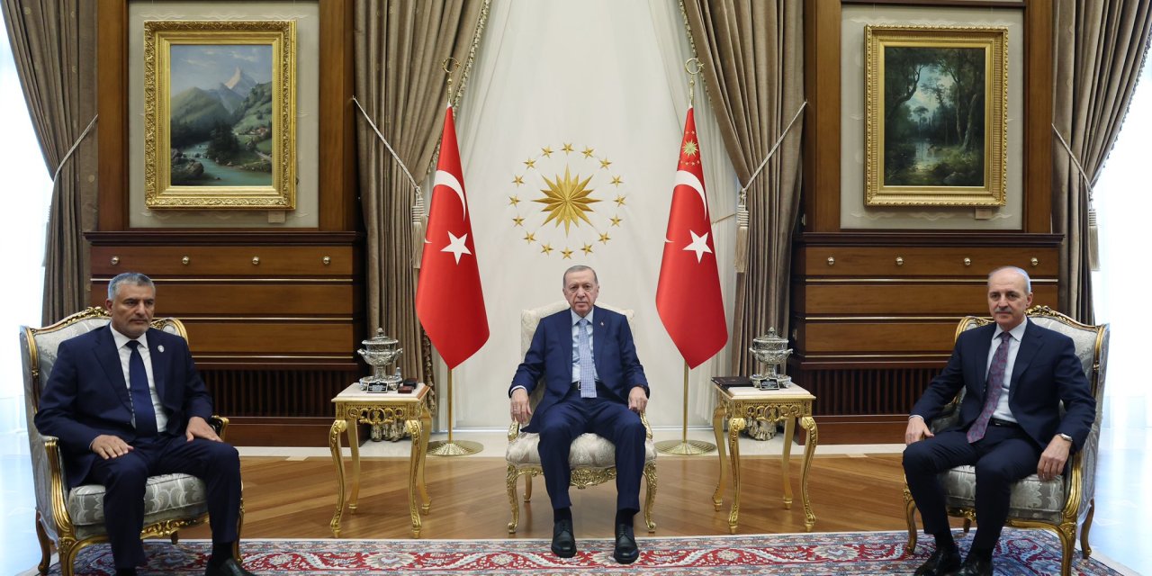 Cumhurbaşkanı Erdoğan, Libya Dyk Başkanı Tekale İle Görüştü