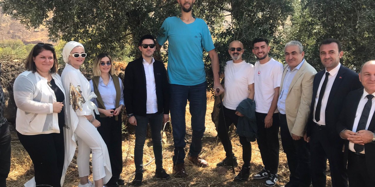 Mardin’de Zeytin Hasadı 'Dünyanın En Uzun Adamı' Sultan Kösen'in De Katılımıyla Başladı