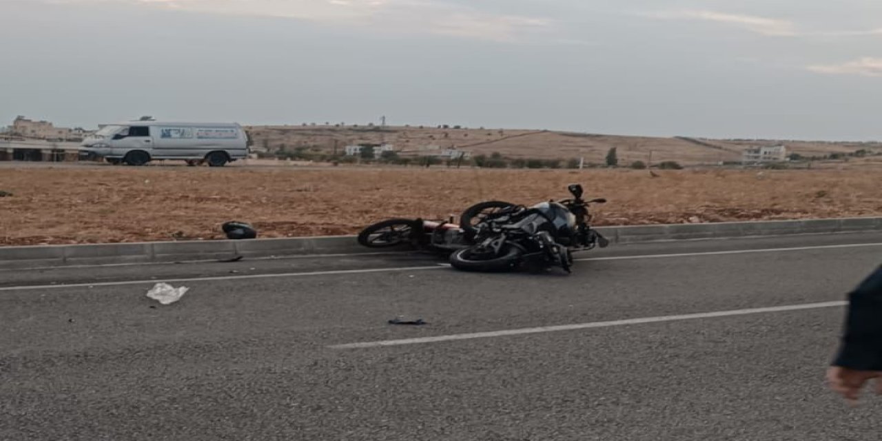 Mardin'de 2 Motosiklet Çarpıştı: 2 Yaralı