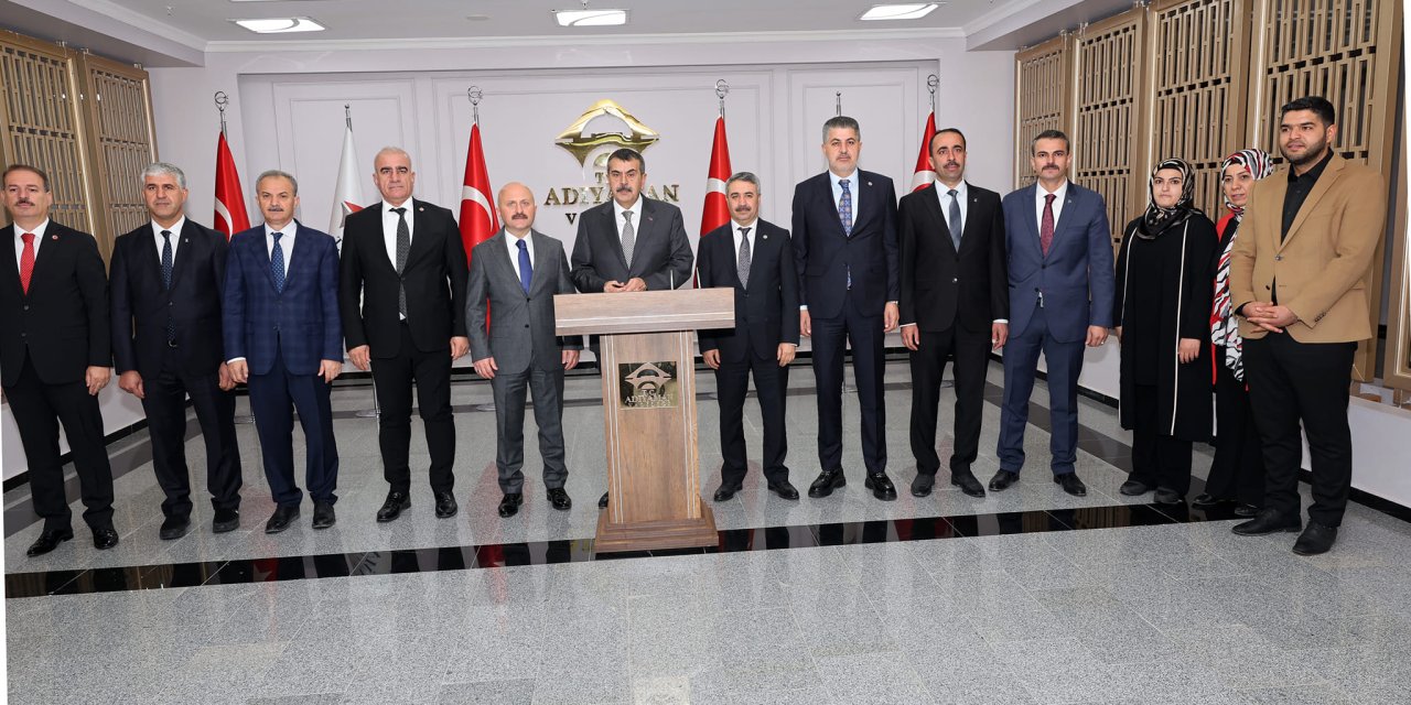 Milli Eğitim Bakanı Yusuf Tekin, Adıyaman'da
