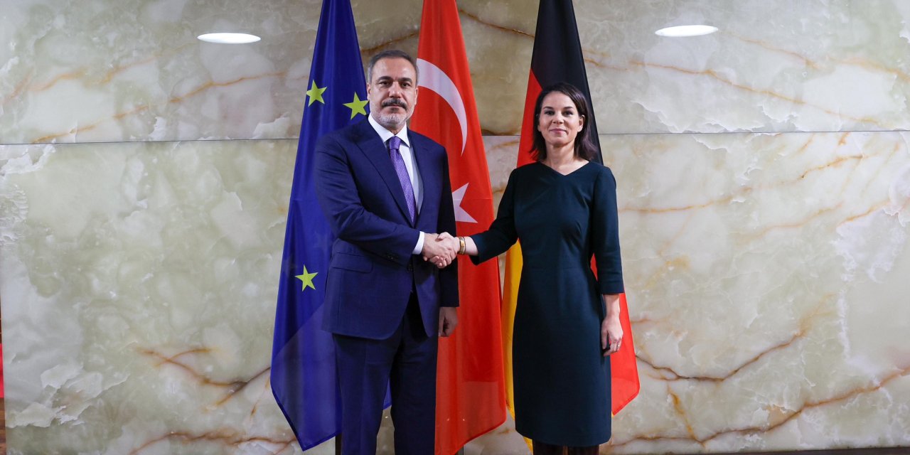 Bakan Fidan, Alman Ve Ukraynalı Mevkidaşlarıyla Görüştü