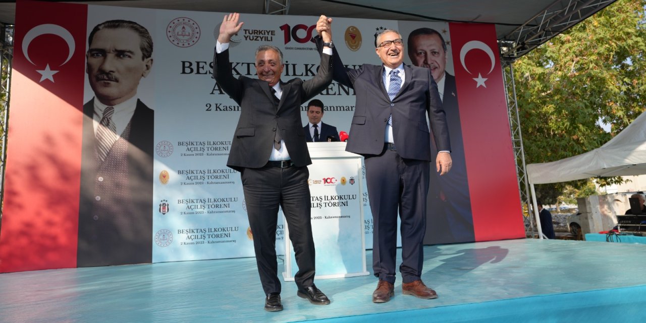 Kahramanmaraş Pazarcık Beşiktaş İlkokulu'nun Açılış Töreni Gerçekleşti