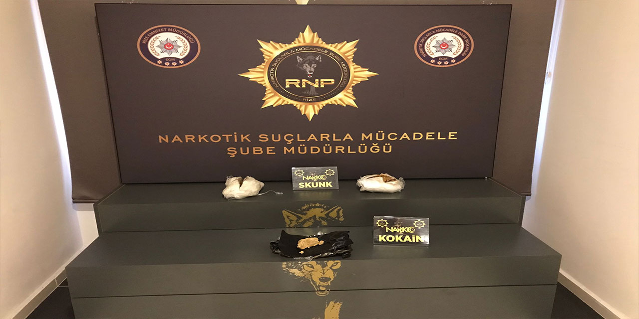Rize’de Kokain Ele Geçirildi 1 Kişi Tutuklandı