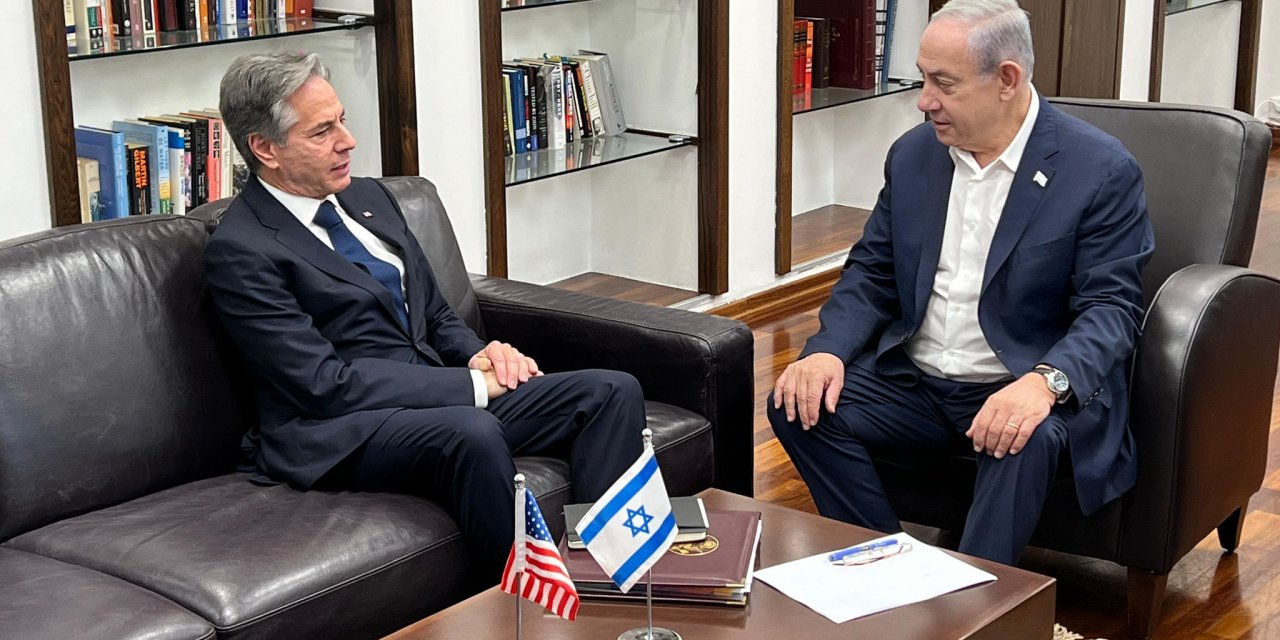Blinken Ve Netanyahu'dan İsrail’de Özel Görüşme