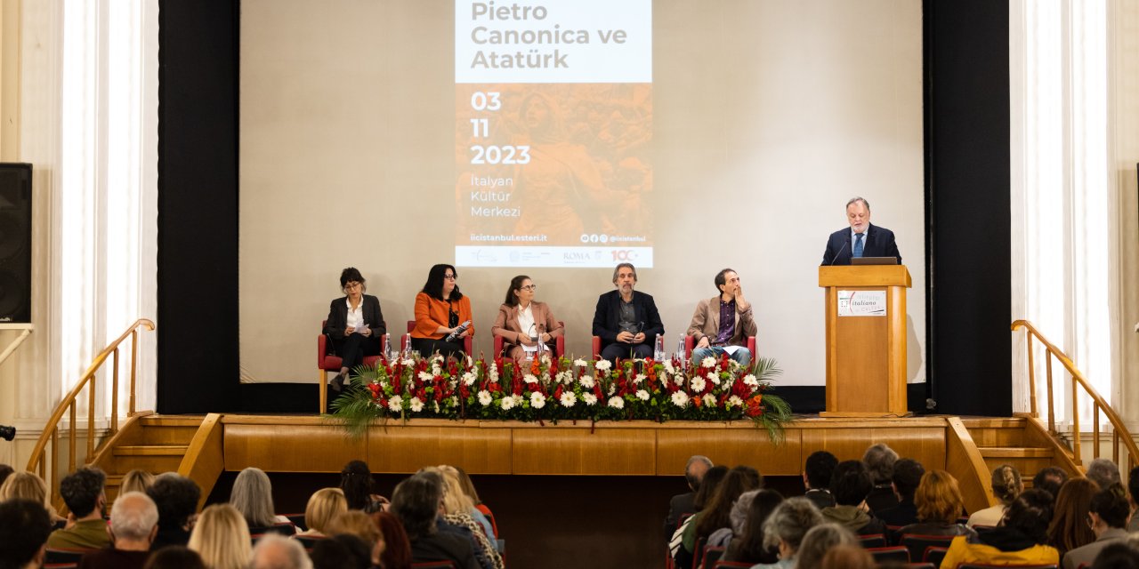 İtalyan Kültür Merkezi'nde ‘Pietro Canonica Ve Atatürk Çalıştayı Yapıldı