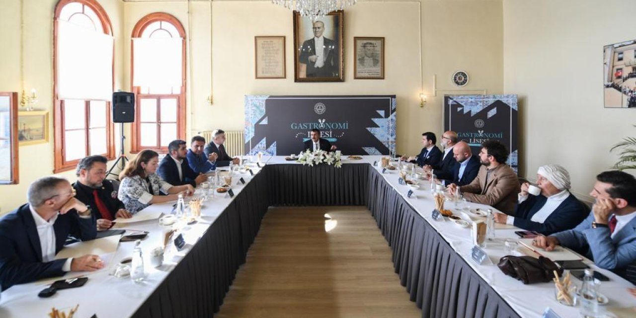 Türkiye'nin İlk Gastronomi Lisesi Kuruluyor