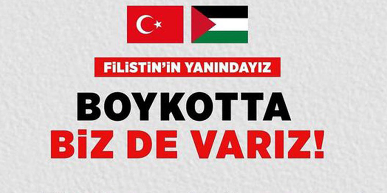 Rize Belediyesi İsrail ürünlerine boykot başlattı