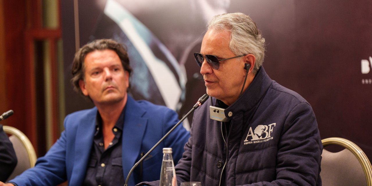 İtalyan Tenor Andrea Bocelli: Savaş İnsanlığın Hatası