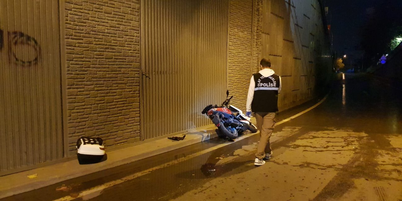 2 Gün Önce Aldığı Motosikletle Tünelde Bariyere Çarpan Üniversiteli Atakan Öldü