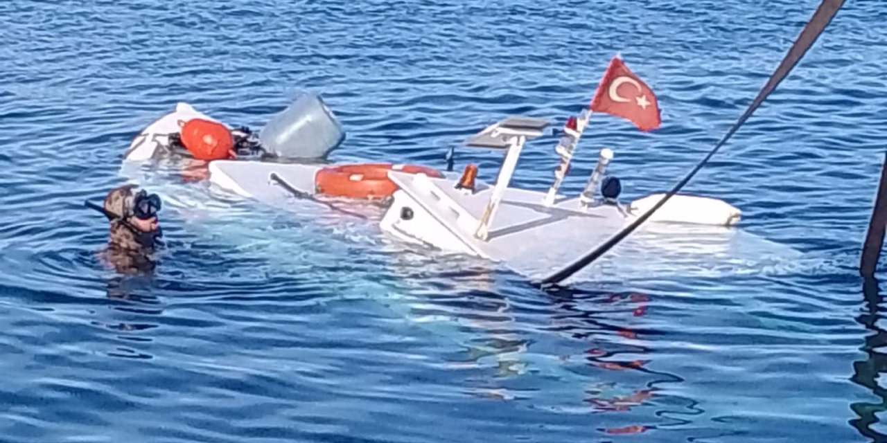 Bandırma'da Lodos; 3 Tekne Battı