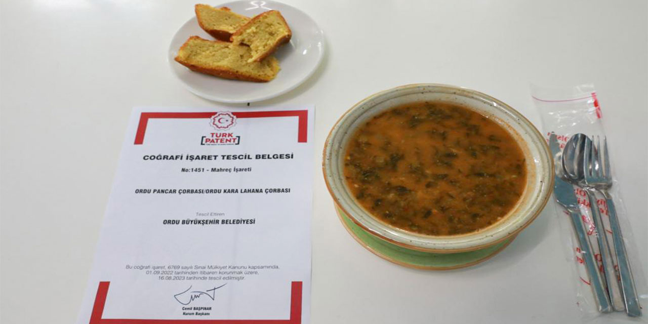 Ordu karalahana çorbası tescillendi