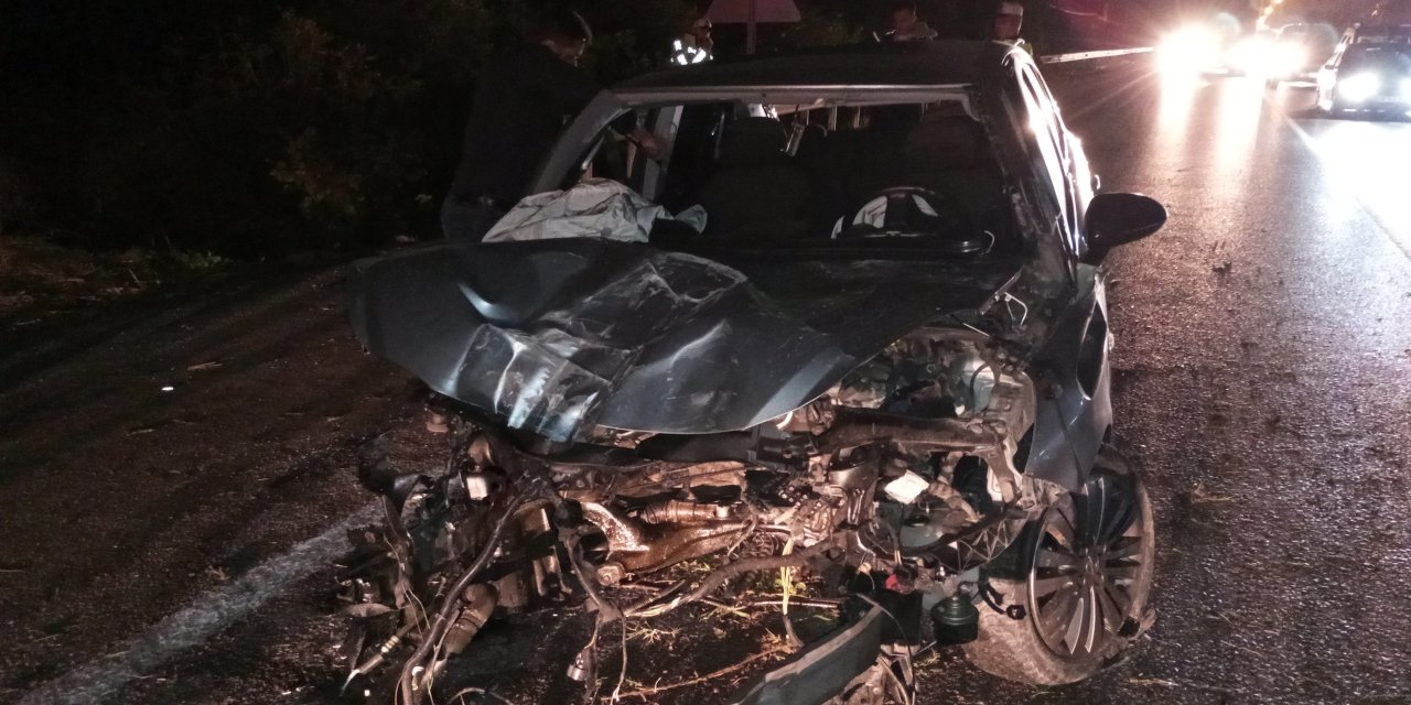 Samsun'da iki otomobilin çarpıştığı kazada 6 yaralı