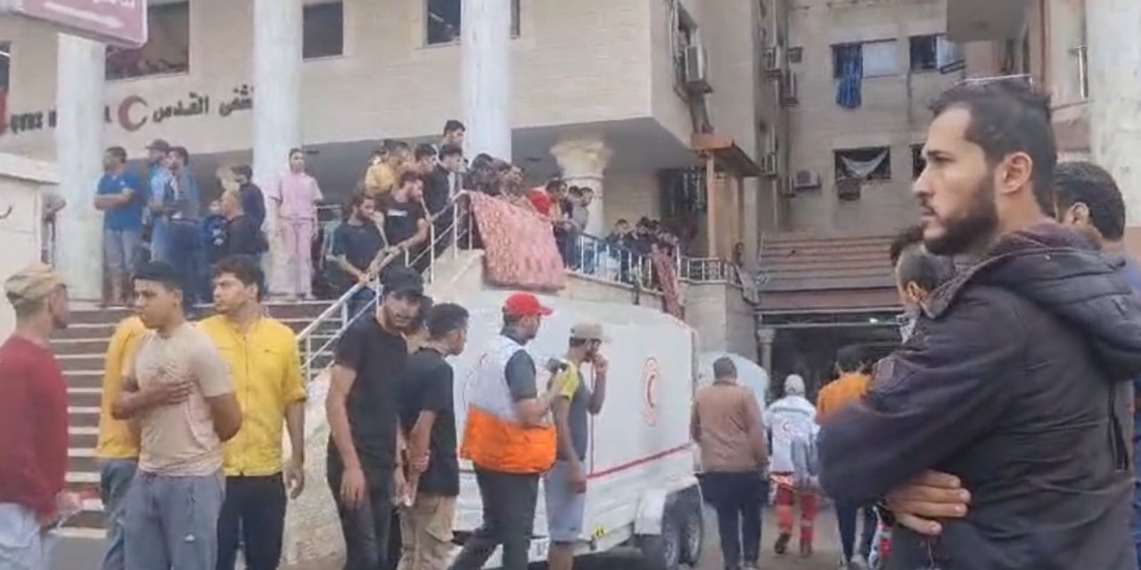 İsrail, Al-quds Hastanesi Civarını Bombalıyor: Çok Sayıda Yaralı