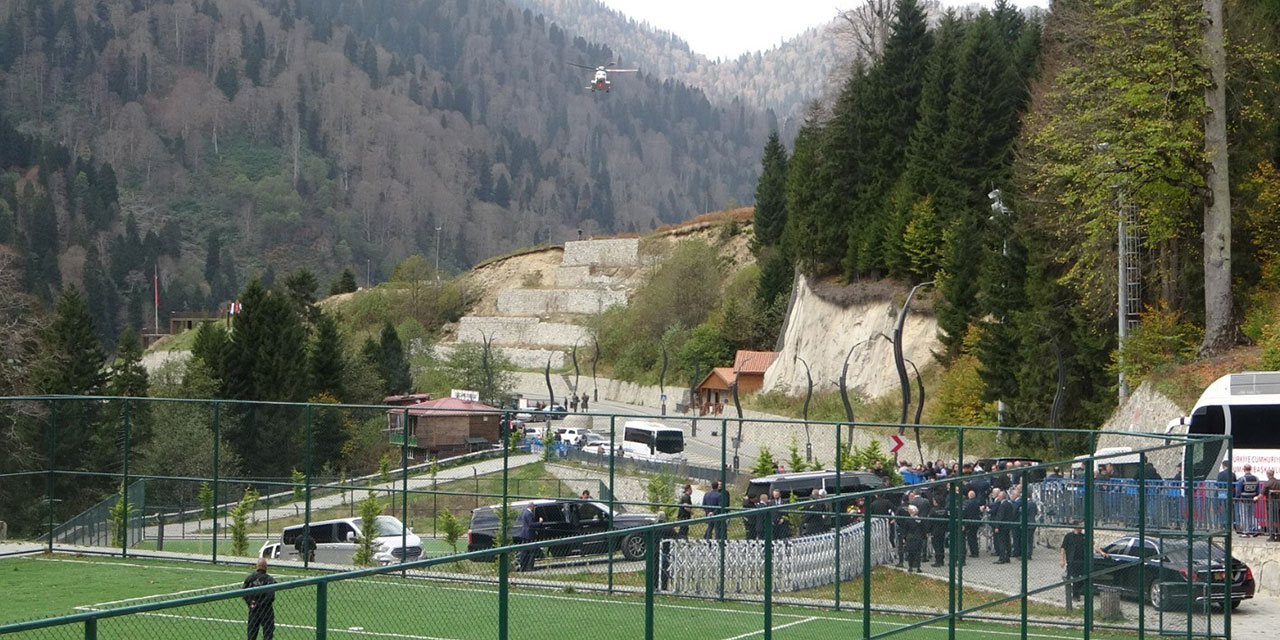 Cumhurbaşkanı Erdoğan Ayder Yaylası’nda