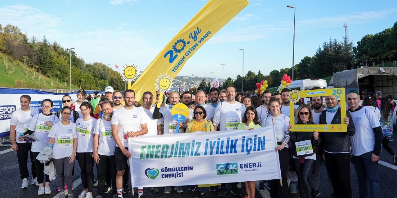 Gönüllüler, İstanbul Maratonu’nda Otizmli Çocuklar İçin Koştu