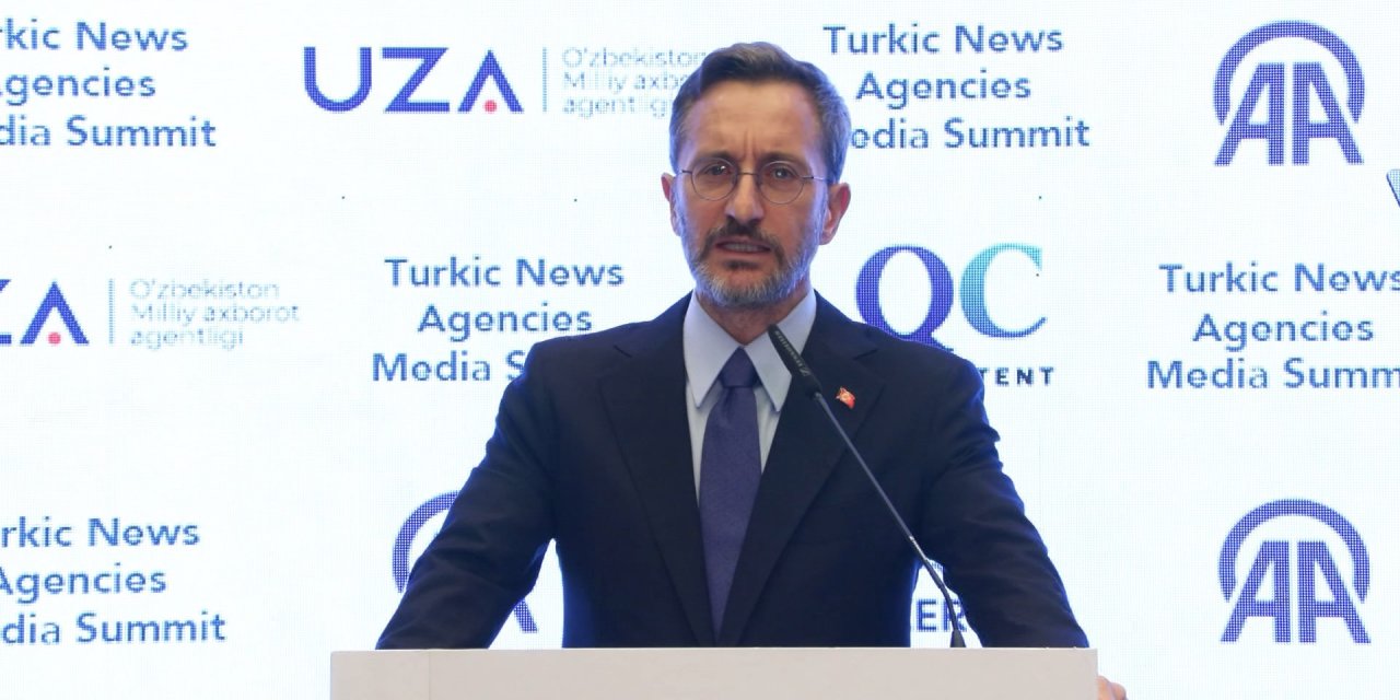 İletişim Başkanı Fahrettin Altun Türk Haber Ajansları Medya Zirvesi'nde Konuştu