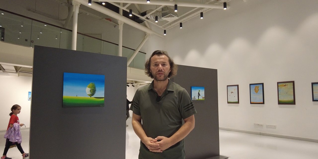 'çoban Ressam'ın Sergisi, Antalya'da