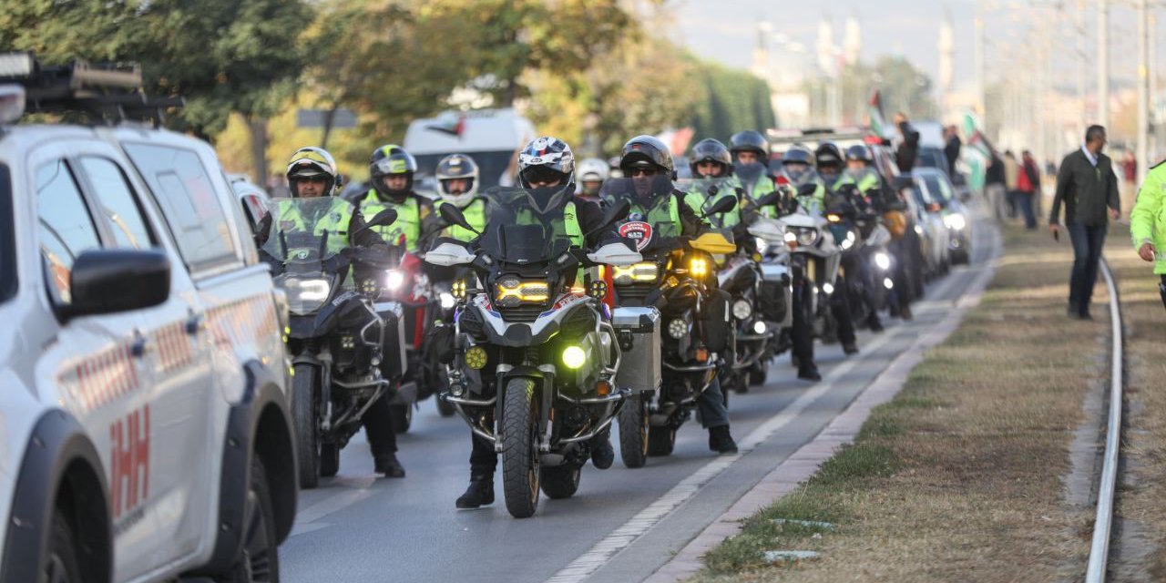 İhh'dan 'Filistin İçin Özgürlük Konvoyu'