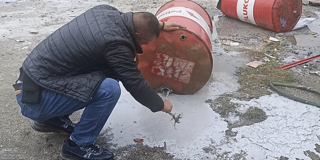 Düzce'de Uçan Balon Dolum Deposunda Denetim; 'Asetilen' Gazına Rastlandı