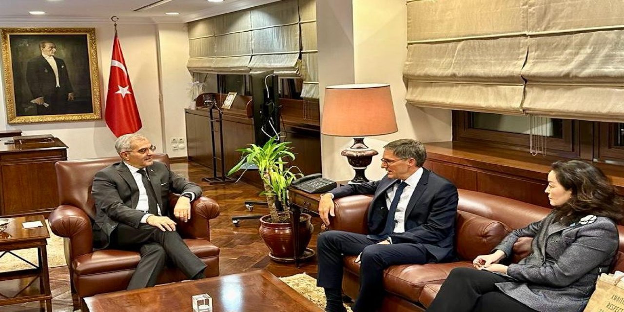 Dışişleri Bakan Yardımcısı Akçapar, Abd Dışişleri Bakanlığı Müşaviri Chollet İle Görüştü