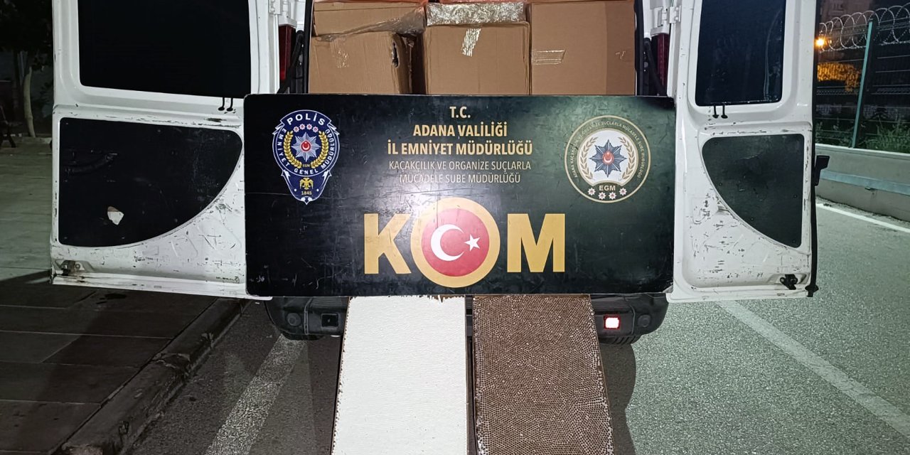 Adana'da 3,5 Milyon Makaron Ele Geçirildi; 14 Gözaltı