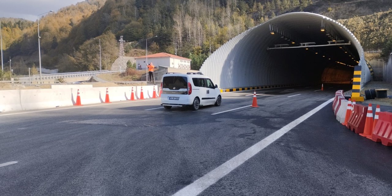 Bakan Uraloğlu, 90 Metre Uzatılan Bolu Dağı Tüneli'nin Açılışını Yaptı/ Ek Fotoğraflar