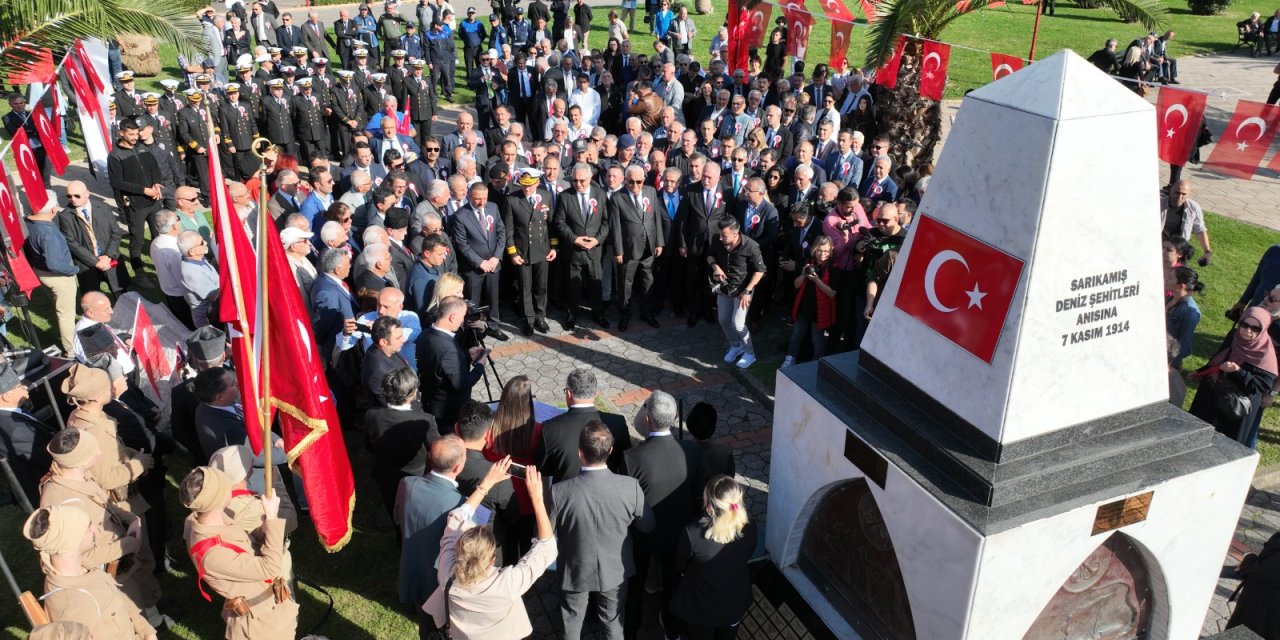 Zonguldak'ta Sarıkamış Deniz Şehitleri Anıldı