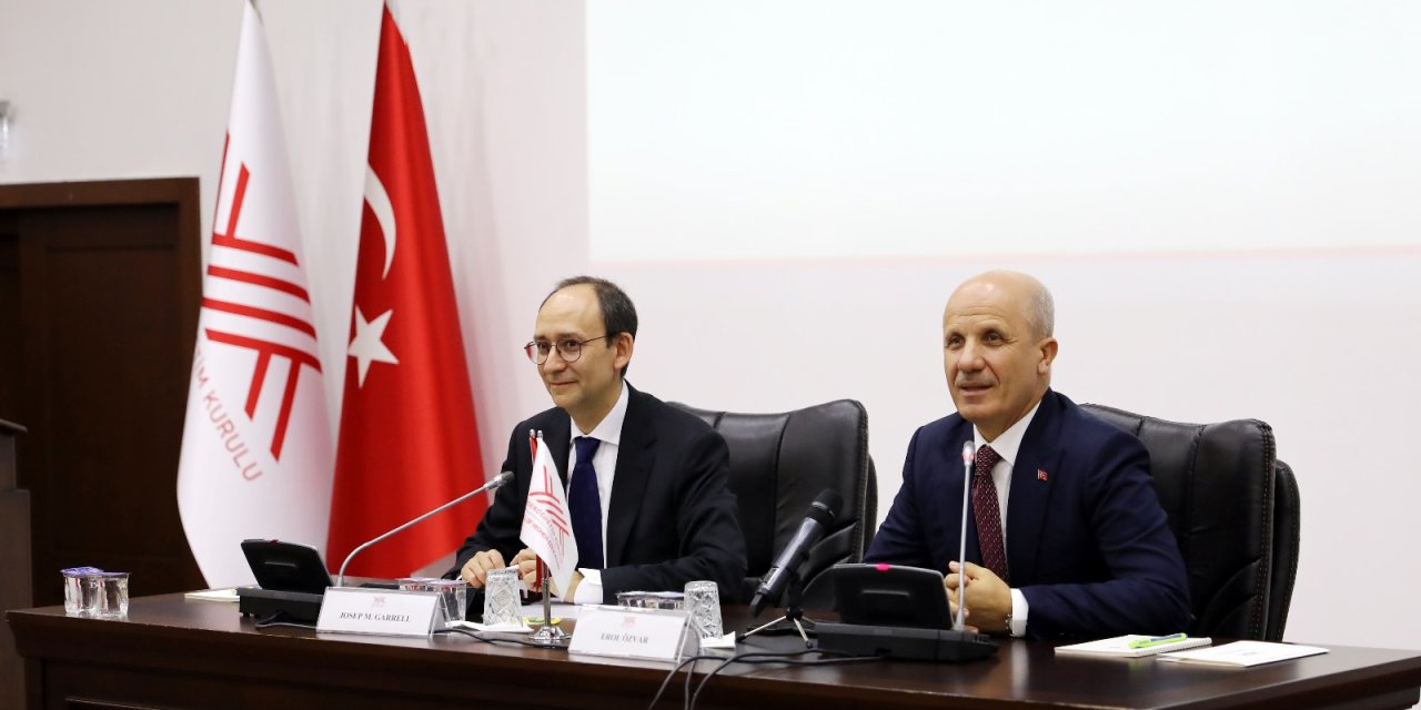 Yök Başkanı Özvar: Üniversitelerimizi, Avrupa Üniversiteleriyle İş Birliğinde Destekliyoruz