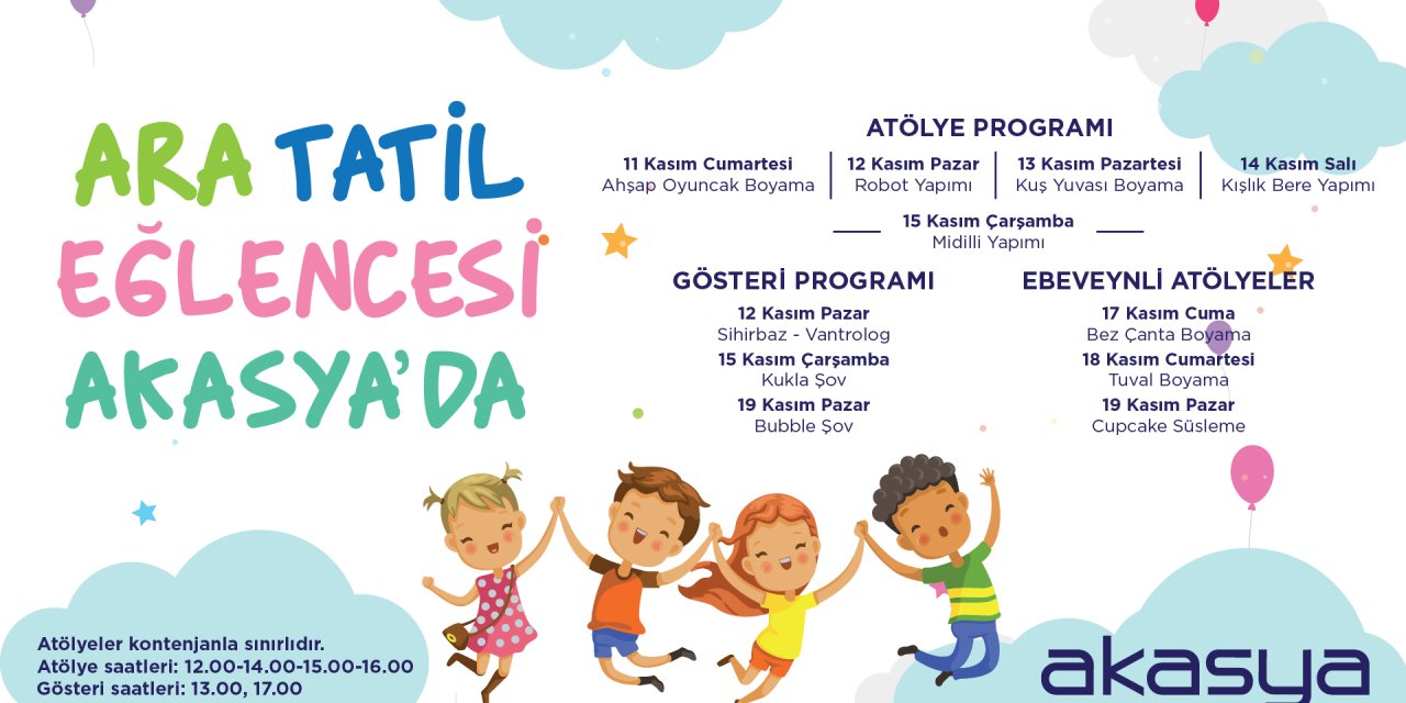 Ara Tatilde Ücretsiz Atölye Etkinlikleri