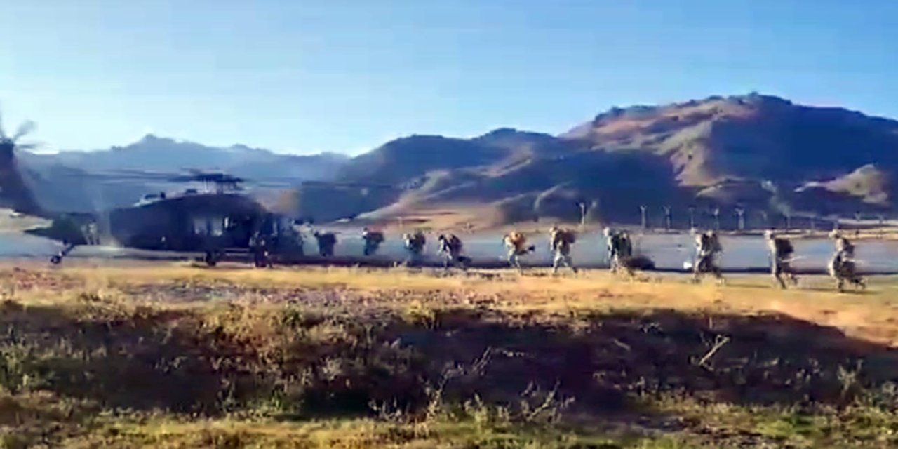 Kars'ta Teröristlerin Kullandığı 8 Sığınak İmha Edildi