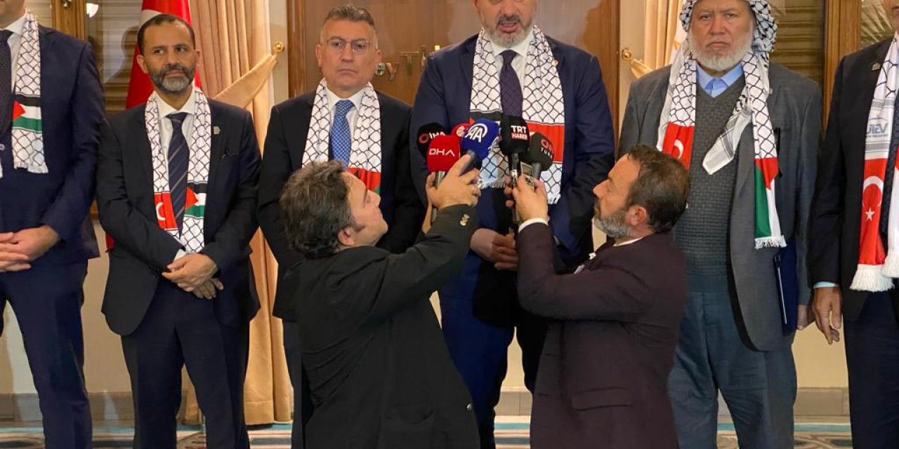 Uluslararası Kudüs Platformu'ndan, Meclis'te Partilere Ziyaret