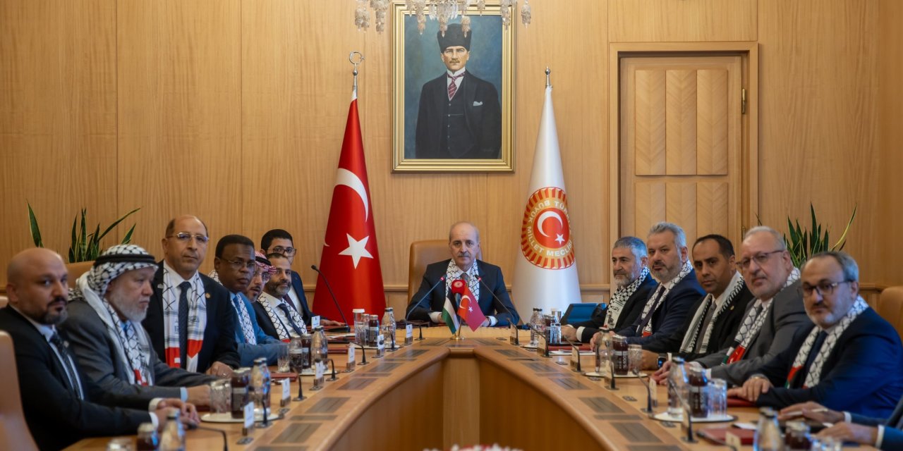 Kurtulmuş, Yemen Milletvekili Al Ahmar'ı Kabul Etti