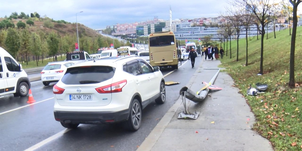 Bağcılar'da Zincirleme Kaza: 9 Yaralı