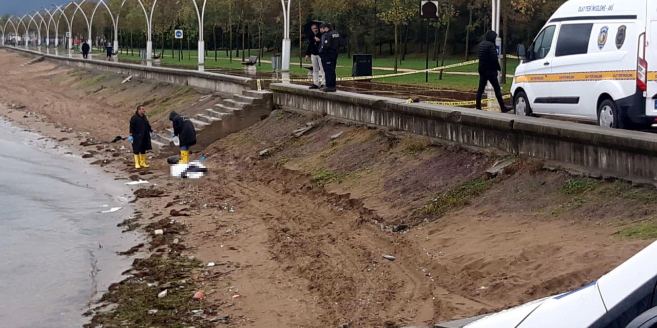 Sahile Vurmuş Cansız Bedeni Bulundu