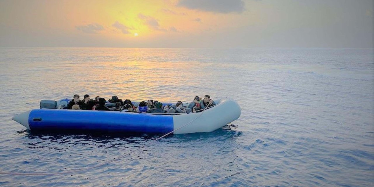 Bodrum'da 50 Kaçak Göçmen Yakalandı, 5 Kaçak Göçmen Kurtarıldı