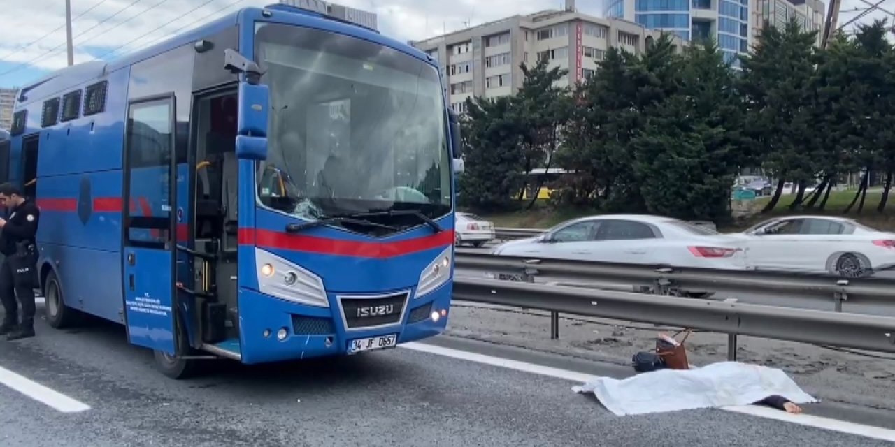 Bahçelievler'de Cezaevi Aracının Çarptığı Kadın Öldü